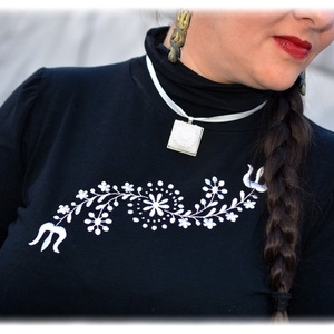 Garbó � Zalai Ragyogó (fekete) - ruha & divat - női ruha - pulóver - Meska.hu