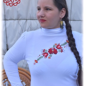 Garbó � Matyó (fehér) - Meska.hu