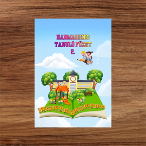 Harmadikos tanuló füzet 2., Játék & Sport, Készségfejlesztő és Logikai játék, Oktató játékok, Fotó, grafika, rajz, illusztráció, MESKA