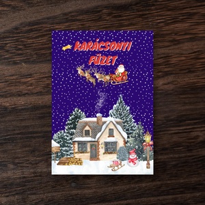 Karácsonyi füzet kisiskolásoknak, Játék & Sport, Készségfejlesztő és Logikai játék, Oktató játékok, Fotó, grafika, rajz, illusztráció, MESKA