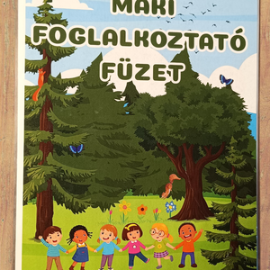 Maki foglalkoztató füzet  - művészet - grafika & illusztráció - digitális - Meska.hu