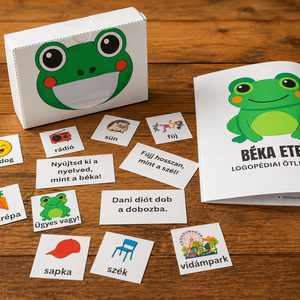 Logopédiai és beszédfejlesztő játék - Meska.hu