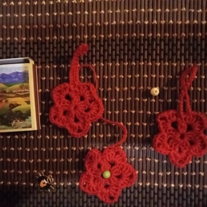 Karácsonyi csillagok kicsi - karácsony - karácsonyi lakásdekoráció - karácsonyfadíszek - Meska.hu