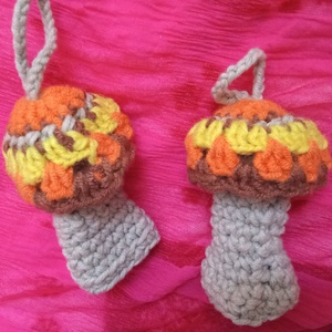 Gomba dîsz - táska & tok - kulcstartó & táskadísz - kulcstartó - Meska.hu