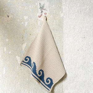 Hullámos horgolt kéztörlő, Otthon & Életmód, Fürdőszoba, Törölköző, Horgolás, MESKA