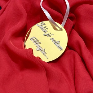 Tükörhatású plexi karácsonyfadísz - karácsony - karácsonyi lakásdekoráció - karácsonyfadíszek - Meska.hu