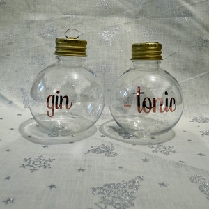 Itallal tölthető karácsonyfadísz - Meska.hu