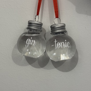 Itallal tölthető karácsonyfadísz - karácsony - karácsonyi lakásdekoráció - karácsonyfadíszek - Meska.hu