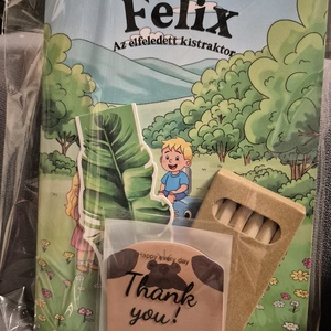 Félix, az elfeledett kistraktor - könyv & zene - könyv - Meska.hu