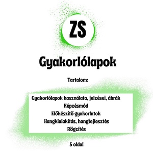 ZS hang - gyakorlólapok logopédusoknak, Művészet, Grafika & Illusztráció, Digitális, , MESKA