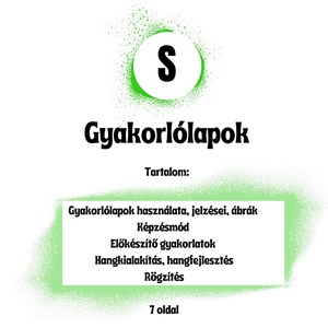 S hang - gyakorlólapok logopédusoknak, Művészet, Grafika & Illusztráció, Digitális, , MESKA