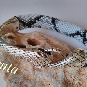 kígyó karkötő -  - Meska.hu