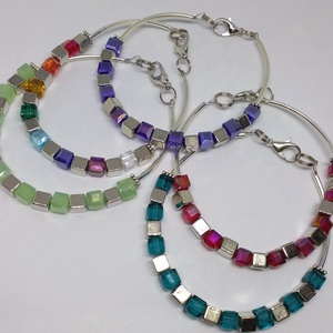 kocka karkötő -  - Meska.hu