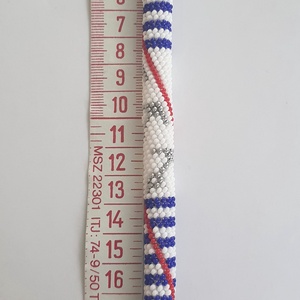 Tengerész stílusú karkötő - ékszer - karkötő - gyöngyös karkötő - Meska.hu