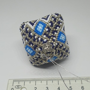 oktaéder karácsonyi dísz - karácsony - karácsonyi lakásdekoráció - karácsonyi manók, figurák - Meska.hu