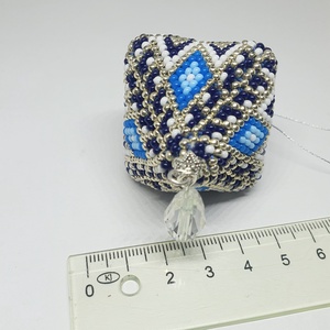 oktaéder karácsonyi dísz - karácsony - karácsonyi lakásdekoráció - karácsonyi manók, figurák - Meska.hu