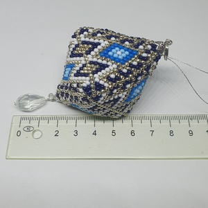 oktaéder karácsonyi dísz - karácsony - karácsonyi lakásdekoráció - karácsonyi manók, figurák - Meska.hu