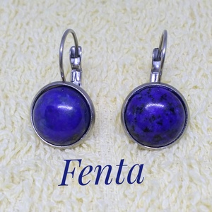 Lapis Lazuli fülbevaló - Meska.hu