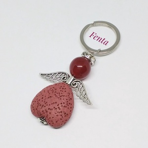 Ásváy angyalka, Táska & Tok, Kulcstartó & Táskadísz, Táskadísz, Ékszerkészítés, Gyöngyfűzés, gyöngyhímzés, MESKA