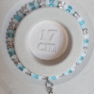 Horgonyos karkötő - ékszer - karkötő - charm karkötő - Meska.hu