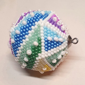 gömb karácsonyi dísz - karácsony - karácsonyi lakásdekoráció - karácsonyi manók, figurák - Meska.hu