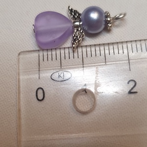 Gyöngy angyalkák - táska & tok - kulcstartó & táskadísz - kulcstartó - Meska.hu