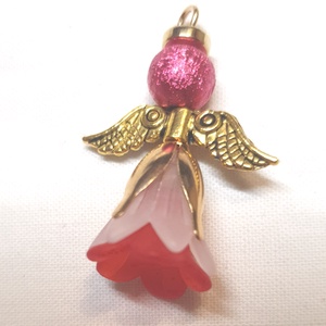 Gyöngy angyalkák, Táska & Tok, Kulcstartó & Táskadísz, Kulcstartó, Gyöngyfűzés, gyöngyhímzés, MESKA