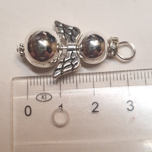 Csillogó angyalka - táska & tok - kulcstartó & táskadísz - kulcstartó - Meska.hu