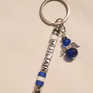 MILÁN kulcstartó - Meska.hu