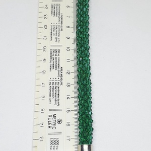 Zöld karkötő - ékszer - karkötő - gyöngyös karkötő - Meska.hu