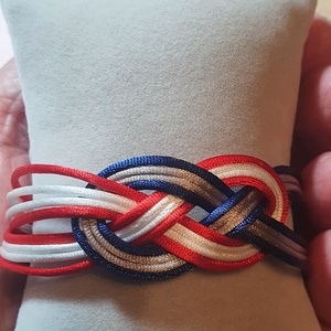 Kelta csomó - karkötő - ékszer - karkötő - fonott karkötő - Meska.hu