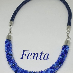 Kék álom - ékszer - nyaklánc - medál nélküli nyaklánc - Meska.hu