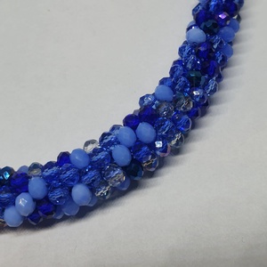 Kék álom - ékszer - nyaklánc - medál nélküli nyaklánc - Meska.hu