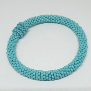 Türkíz karkötő - ékszer - karkötő - gyöngyös karkötő - Meska.hu