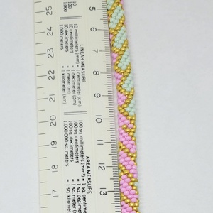 Gyöngyhorgolt karkötő - ékszer - karkötő - gyöngyös karkötő - Meska.hu