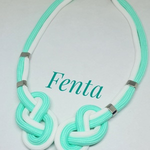 Menta fonal nyakék - Meska.hu