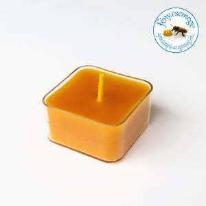 termelői méhviasz teamécses  virág formában -  - Meska.hu