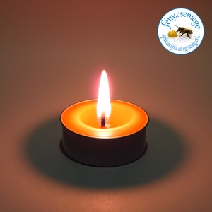 termelői méhviasz teamécses � kör formában -  - Meska.hu