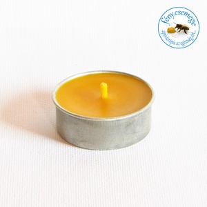 termelői méhviasz teamécses � kör formában -  - Meska.hu