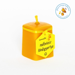 termelői méhviasz mini hasáb öntött gyertya tömbgyertya - Meska.hu