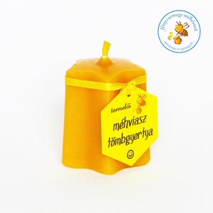 termelői méhviasz mini csillag öntött gyertya tömbgyertya - Meska.hu