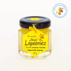 akác lépesméz mini díszüvegben -  - Meska.hu