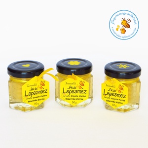 akác lépesméz mini díszüvegben -  - Meska.hu