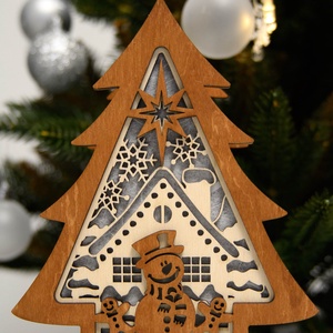 Hóemberes mécsestartó - otthon & életmód - gyertya, illat, aroma - mécses és mécsestartó - Meska.hu