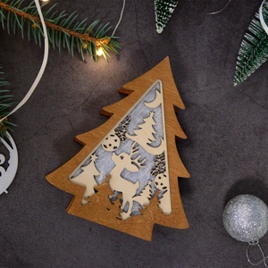 Szarvasos mécsestartó, Otthon & Életmód, Gyertya, illat, aroma, Mécses és mécsestartó, Famegmunkálás, MESKA