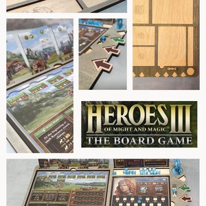 Heroes of Might and Magic III: The Board Game játéktábla - játék & sport - táblajáték és kártyajáték - társasjátékok - Meska.hu