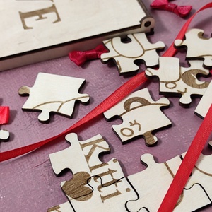 Személyes puzzle doboz - otthon & életmód - dekoráció - asztal és polc dekoráció - díszdoboz - Meska.hu
