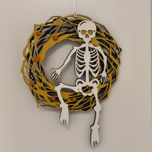 Halloweeni ajtó és ablakdíszek, Otthon & Életmód, Dekoráció, Halloween, Halloweeni ajtódíszek és ablakdíszek, Famegmunkálás, MESKA