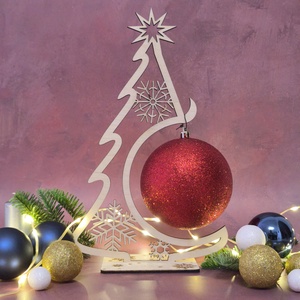 Karácsonyfa - karácsony - karácsonyi lakásdekoráció - karácsonyfa, grincsfa - Meska.hu