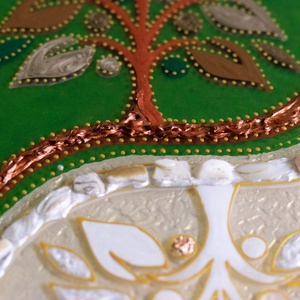 Életfa mandala - otthon & életmód - dekoráció - spiritualitás - mandala - Meska.hu